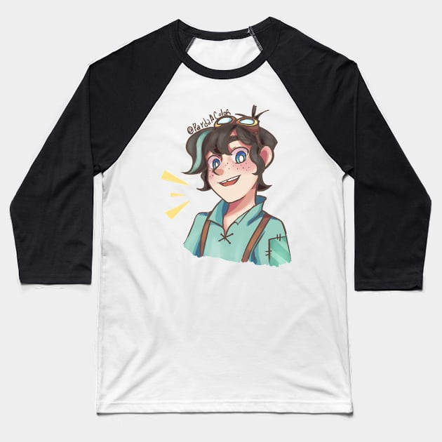 Varian (Tangled: the series) Baseball T-Shirt by PandaAColor